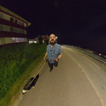Entre micrófonos, cámaras 360 y cambios en el podcast